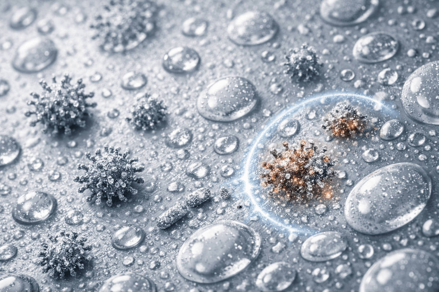 Antibacterial Coatings & Disinfectants